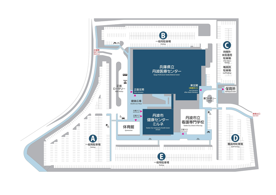 駐車場のご案内